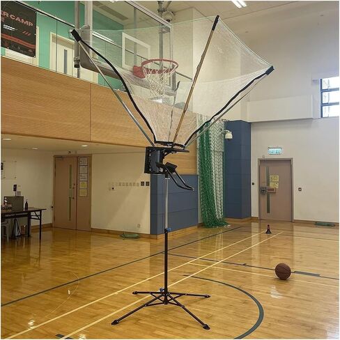 Basketballtrainer Portable Professional Basketball Ball Returner Adjustment Mobile Rebounder Net Return for Indoor/Outdoor/Most Hoop/Gymnasium/School in Saudi Arabia