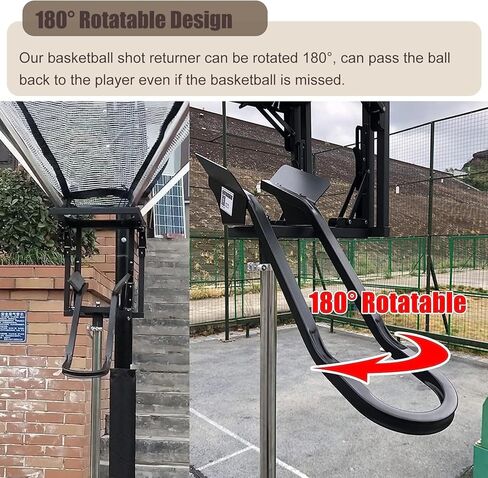 Basketballtrainer Portable Professional Basketball Ball Returner Adjustment Mobile Rebounder Net Return for Indoor/Outdoor/Most Hoop/Gymnasium/School in Saudi Arabia