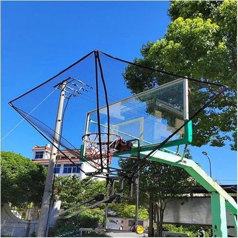 Shot Basketball Returner Hoop Return Attachment on Wheels Heavy Duty Training for Ball Trainers Black Rebounds Nets in Saudi Arabia