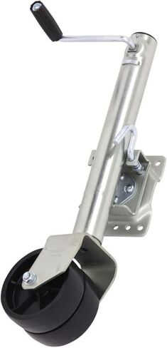 Lift Swivel Trailer Jack - Bolt-On Swivel Tongue Jack, Swivel Trailer Jack, with 6In Dual Trailer Jack Wheel, Heavy-Duty Boat Trailer Jack, 1500Lb Capacity/10I in Saudi Arabia