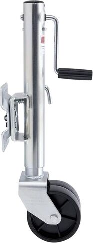Lift Swivel Trailer Jack - Bolt-On Swivel Tongue Jack, Swivel Trailer Jack, with 6In Dual Trailer Jack Wheel, Heavy-Duty Boat Trailer Jack, 1500Lb Capacity/10I in Saudi Arabia