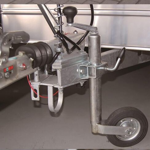 Beach Wheel Trailer Jack - Heavy Duty Marine Swivel Trailer Jack,Foldable and Extendable Swivel Stand, with 20Cm Wheel, 150Kg Heavy Duty Jockey Wheel, 25Cm Ver in Saudi Arabia