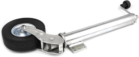 Heavy-Duty Trailer Jack Wheel - Boat Trailer Jack with Wheel, Lift Swivel Trailer Jack, 8 Inches Automatic Guide Wheel, Folding Support Wheel Support, Bearing,A in Saudi Arabia