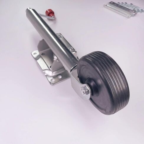 Trailer Jack, Lift Swivel Trailer Jack, Bolt-On Trailer Tongue Jack Weight Capacity 1000 Lb, with Pp Wheel and Handle for Lifting Rv Trailer, Horse Trailer, Ut,1000lbs/450kg in Saudi Arabia