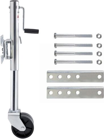 Beach Boat Trailer Jack - Lift Swivel Trailer Jack,with Dual Wheel, 1500 Lbs Heavy Duty Swivel Boat Trailer Jack, Swivel Trailer Jack, Trailer Jack, 10In Lift, in Saudi Arabia