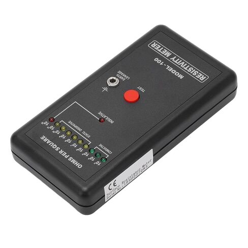 Surface Resistance Tester, Precise Static Electricity Tester for Conductive, Antistatic, Static Dissipative Materials, Easy to Use, with Self Span Calibration, One Key Start in Saudi Arabia