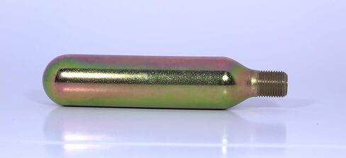 خرطوشة RedRock 45 جرام (60 سم مكعب) ثاني أكسيد الكربون - علبة ثاني أكسيد الكربون UNF 5/8-18 ملولبة لسترات النجاة القابلة للنفخ، وسترات الوسائد الهوائية، والبنادق الهوائية، وكرات الطلاء والمزيد in Kuwait