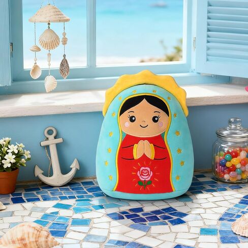 Tooth Little Fairy Pillow, Toothfairy Plush Doll with Wings Crown and Embroidered Pocket, 8 Inches Toothfairy Pillow Gift for Kids in Kuwait