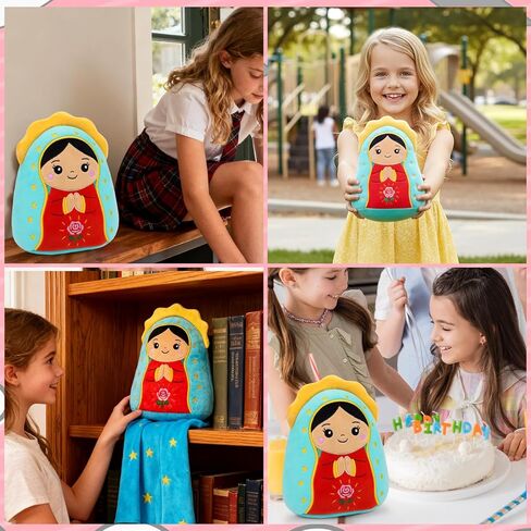 Tooth Little Fairy Pillow, Toothfairy Plush Doll with Wings Crown and Embroidered Pocket, 8 Inches Toothfairy Pillow Gift for Kids in Kuwait