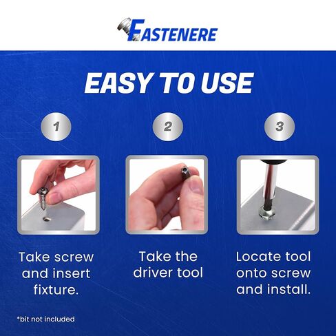 براغي آلة الأمان Fastenere Torx، 3/8-16 × 1/2 بوصة من الفولاذ المقاوم للصدأ، براغي مأخذ كهربائي برأس زر مقاومة للتلاعب لألواح الحائط والألواح والتركيبات والأغطية والحاويات المعدنية، (5 عبوات) in Saudi Arabia