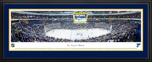 سانت لويس بلوز - ملصق بانورامي وديكور حائط لـ NHL من Blakeway Panoramas in Saudi Arabia