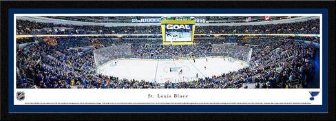 St. Louis Blues - NHL Panoramic Poster and Wall Décor by Blakeway Panoramas in Saudi Arabia