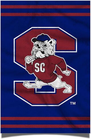 ملصق جامعة ولاية كارولينا الجنوبية لصبار الصحراء SCSU Bulldogs مقاس 11 × 17 بوصة ديكور غرفة المكتب والعتاد الرسمي (11 × 17 بوصة، الإصدار 3) in Saudi Arabia