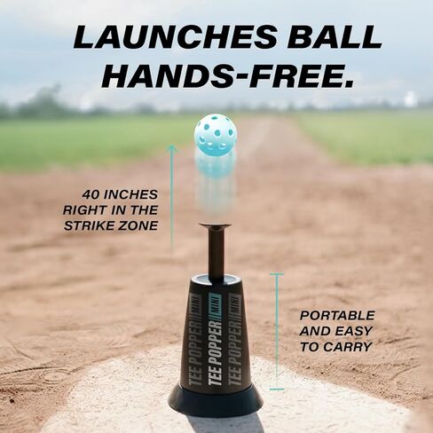 تي شيرت بوبر صغير لتدريب البيسبول من بانديت سبورتس، تي شيرت الضرب للتأرجح المثالي، تدريب البيسبول على الضرب بدون إبريق (تتضمن كرة بوبر صغيرة واحدة) in Kuwait