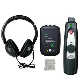 Professional Ultrasonic Leak Detector Kit for Industrial Use/Automotive | 38-42kHz Frequency Range Detection with Sound & Light Alerts | Air, Gas & Vacuum Leaks in Pipes, Tanks, Cars Finder in Kuwait