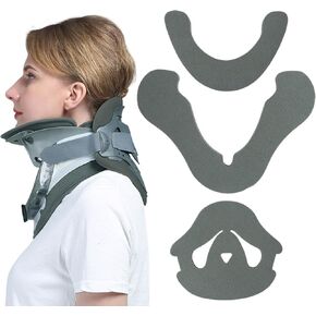 وسادات استبدال طوق عنق الرحم متوافقة مع Vista 984020 - وسائد مبطنة لدعامة الرقبة ماصة للرطوبة لتعزيز رعاية العظام بعد العملية (مجموعة واحدة) in Kuwait