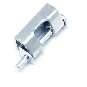 Vibrant Metallic Bent Hinge 304 Stainless Steel Detachable Concealed Joint 1Pcs(CL257-IronZincBlue) in Saudi Arabia