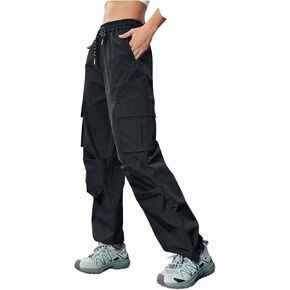 SHENHE Women's Hiking Cargo Pants Waterproof Drawstring Joggers Travel Camping Pants in Kuwait