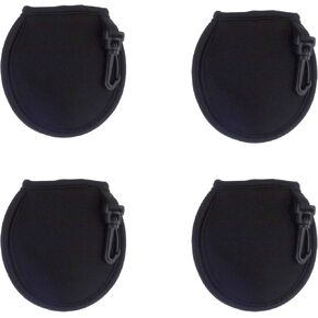 4 Pack Portable Pocket Golf Ball Washer Golf Ball Cleaner Pouch in Saudi Arabia