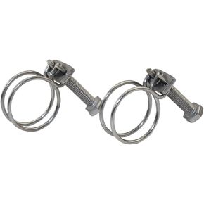 1 قطعة 304 ماسورة من الفولاذ المقاوم للصدأ هوب سلك مزدوج الحلق هوب مشبك قوي تعديل ثابت خرطوم Upvc هوب أنابيب المياه (24-27 مللي متر (10 قطعة)) in Kuwait