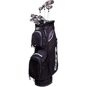 مجموعة Cobra Golf Air-X 2 الكاملة للنساء، أسود/ذهبي وردي، جرافيت، للسيدات، اليد اليمنى in Kuwait