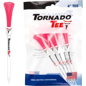 تي شيرت تورنادو للجولف بطول 4 بوصات عالي الأداء (وردي نيون) in Kuwait