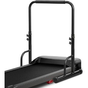 28 Inch Wide Handle Bar for Walking Pad Only with Non-Slip Rubber Feet Compatible Adjustable Handrail Height from 37.6 to 46 in Handle Bar for Walking Pad Comfortable Grip Support Attachment for Home in Kuwait