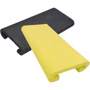 2X Eva Dragon Boat Pad Nenslip Kayak Kayak of Rowing Or Light Printing, Black Yellow in Kuwait