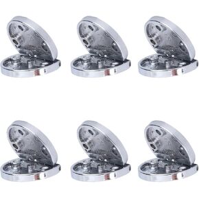 Flap Hinge Furniture Accessory 6pcs Flip Hinge Folding Zinc Alloy Butt Hinges Furniture Hardware Fittings for Wardrobe Drawer in Kuwait