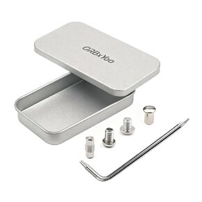 6-Piece Universal Butterfly Trainer Repair Kit, Includes T6, T8 Screws, Lock Nut, Pivot Pin & Dual-Sided Tool Replacement Hardware for Pocket Trainers in Saudi Arabia