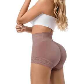 3 Pack Tummy Control Shapewear Shorts Set for Women with Hip Pads, High Waisted Body Shaper Panties Butt Lifting in Saudi Arabia