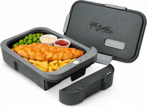 Hot Bento Plus: التدفئة الكهربائية والتدفئة الذاتية ومربع الغداء القابل لإعادة الشحن لمدة 10 دقيقة وبطارية قابلة للإزالة. الطفل الآمن ، والسيطرة على الجزء العلمي ، والمدرسة ، والبناء ، والمكتب ، والترفيه ، والسفر (قائمة) in Saudi Arabia