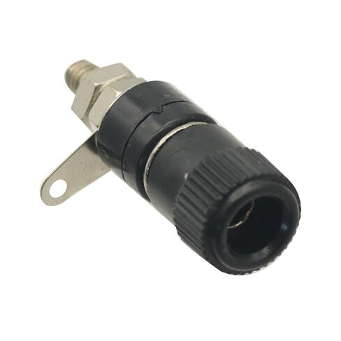 5Pair 4mm Banana Female Jack Binding Post Adapter Banana Plug Socket Nut Terminal Block Amplifier Connector 5Pcs Red+5PCS Black in Saudi Arabia