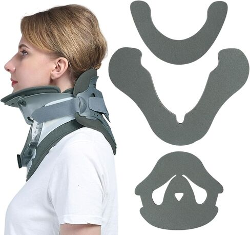 وسادات استبدال طوق عنق الرحم متوافقة مع Vista 984020 - وسائد مبطنة لدعامة الرقبة ماصة للرطوبة لتعزيز رعاية العظام بعد العملية (مجموعة واحدة) in Kuwait