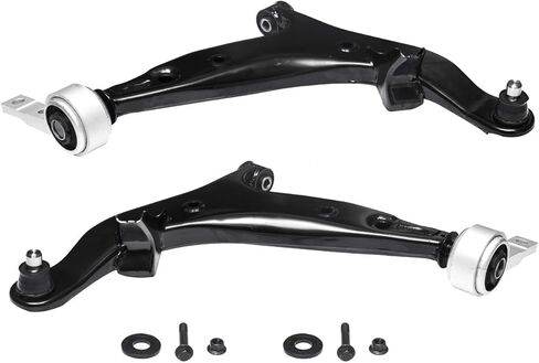 Tucarest 8PCS Supension Kit Fit for 2013-2020 Ni-Ssan Pathfinder ، In-Finiti JX35 QX60 ، 2 Arm Urble Lower Control W/ball 4 inner tie rod rod 2 sway bar [# K623063 K750783 EV801209 ES801265] in Kuwait