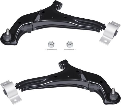 Tucarest 8PCS Supension Kit Fit for 2013-2020 Ni-Ssan Pathfinder ، In-Finiti JX35 QX60 ، 2 Arm Urble Lower Control W/ball 4 inner tie rod rod 2 sway bar [# K623063 K750783 EV801209 ES801265] in Kuwait