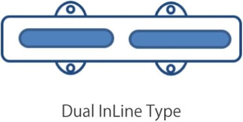 Bartolini 59CBJD L1/S1 5-string Classic Dual Coil Jazz Bass Pickup Set in Kuwait