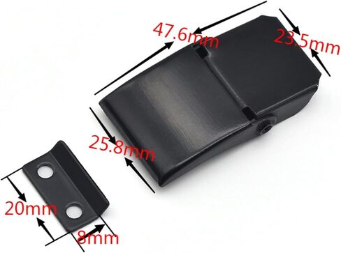 مزلاج قفل صندوق الأدوات حافظة نافذة خزانة صندوق الباب قفل مشبك الكربون الصلب الربيع تحميل تبديل مزلاج الصيد غلق بمشبك المشبك in Kuwait