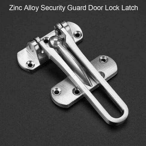Chain Lock Door Lock Door Handle Heavy Duty Security Guard Security Door Lock Door Handle Lock(Gold) in Saudi Arabia