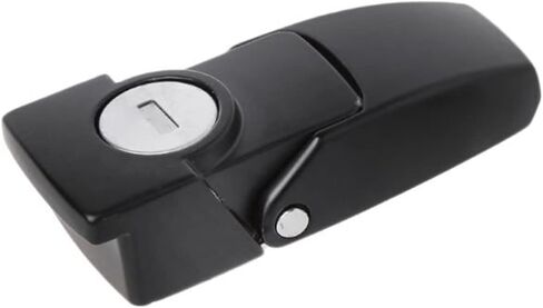 Latch Lock Cabinet Black Coated Metal Hasp Latch DK604 Security Toggle Lock with Two Keys in Saudi Arabia