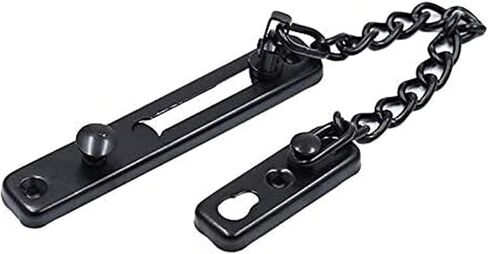 Door Chain Lock,Chain Safe Buckle,Latch Safety Limiter,Anti-Theft Chain Door Chain Household Door Bolt Door Buckle Anti-Theft Lock Buckle Anti-Theft Buckle Safety Chain (C(Rojo) in Saudi Arabia