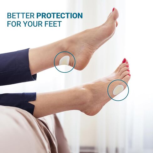 Biopure Hydrocolloid Gel Blister Bandages Pads – Waterproof, Ultra-Thin, All-Day Protection – Dual Action Seal Keeps Germs Out – Blister Bandage for Toes, Heels & Feet (Pack of 1, 16, Count) in Saudi Arabia