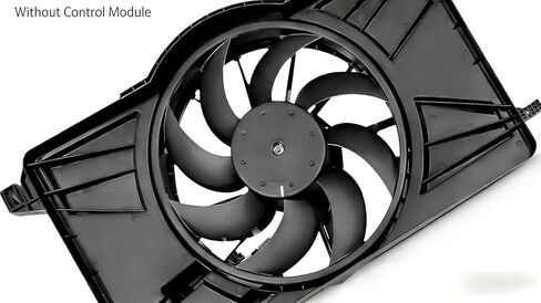 PartsFlow Engine Cooling Fan Assembly for 2012 2013 2014 2015 2016 2017 2018 Ford Focus 2.0L L4 621-606 in Kuwait