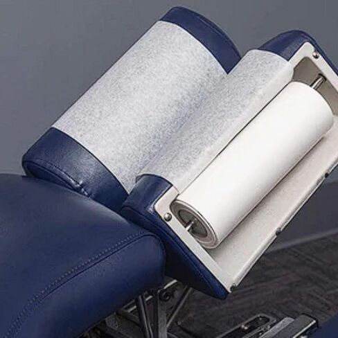 Chirolux Face Paper – Absorbent Disposable Face Cradle Smooth Surface Paper Rolls for Medical & Chiropractic Tables, 8.5" x 125' (25 Rolls) in Saudi Arabia