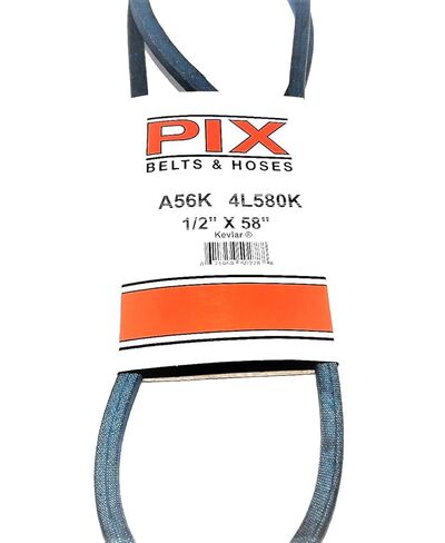 حزام V A56K (4L580K) A-Section Kevlar العرض العلوي 1/2 بوصة السُمك 5/16 بوصة الطول 58 بوصة التطبيقات الصناعية in Kuwait