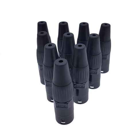 8p8c RJ45 صافي العمل موصل IP65 D لوحة المقبس موصل إيثرنت 10 قطعة (10xsilvery التوصيل) in Kuwait