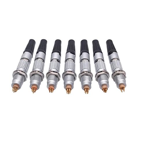 0B موصل 2 3 4 5 6 7 9 دبوس FGG التوصيل لجهاز الصوت المعادن التعميم الطيران توصيل كابل موصل البيض المقبس التوصيل 1 قطعة (9PIN التوصيل المقبس) in Kuwait