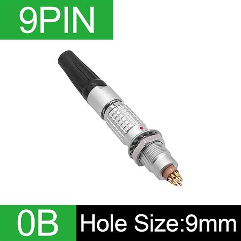 0B Connector 2 3 4 5 6 7 9 Pin FGG Plug for Sound Device Metal Circular Aviation Plug Cable Connector Egg Socket Plug 1Pcs(9PIN Plug Socket) in Saudi Arabia
