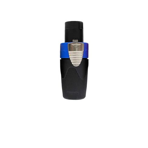 4 Pole Plug Speaker Connector Male Professional Audio Power Plug 1Pcs(Blue) in Saudi Arabia