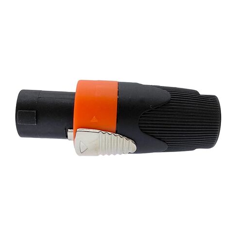 4 Pole Plug Speaker Connector Male Professional Audio Power Plug 1Pcs(Blue) in Saudi Arabia